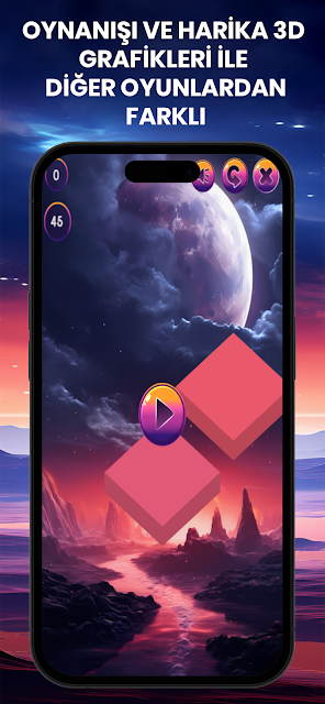 Space Stack Tower ekran görüntüsü 3
